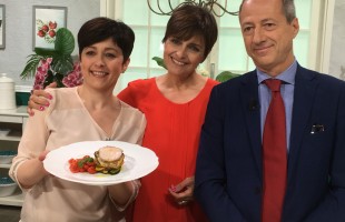Pi&ugrave; sfoglie di arista e verdure