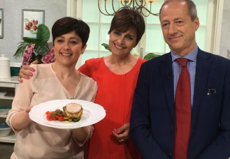 Pi&ugrave; sfoglie di arista e verdure