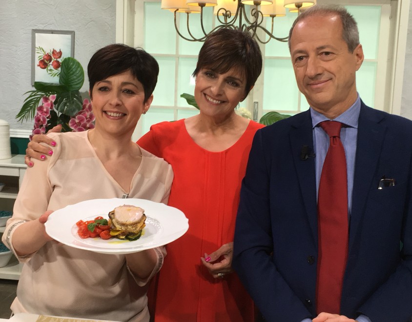 Pi&ugrave; sfoglie di arista e verdure