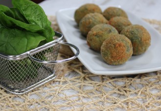 Perle filanti di riso e spinaci