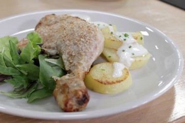 Pollo marinato al sesamo