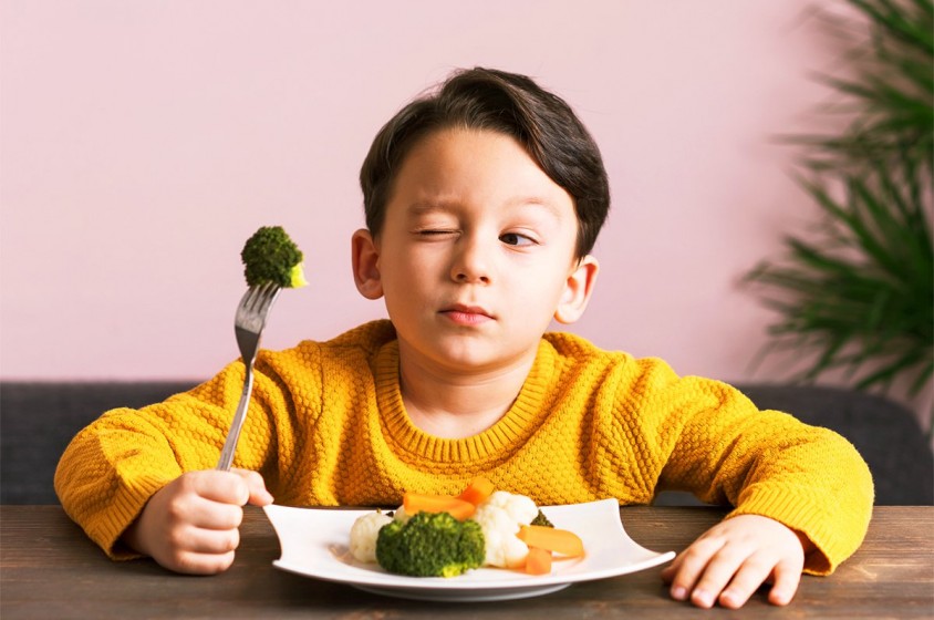 Bambini, pi&ugrave; ortaggi nel piatto