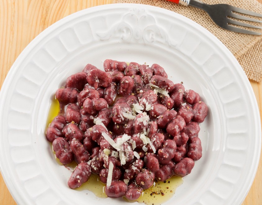 Gnocchi in porpora