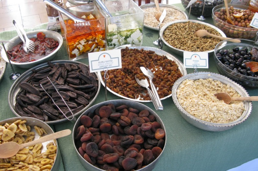 Alimenti importati dalla Turchia