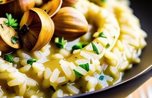 Risotto insolito alle castagne