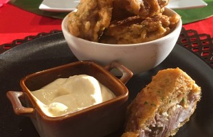 Pollo in pastella di patate