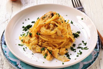 Carbonara di mare fum&eacute;