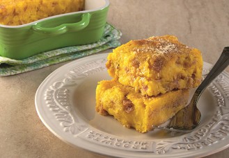 Sformato di patate allo zafferano