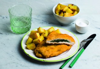 Tasca di tacchino e spinaci