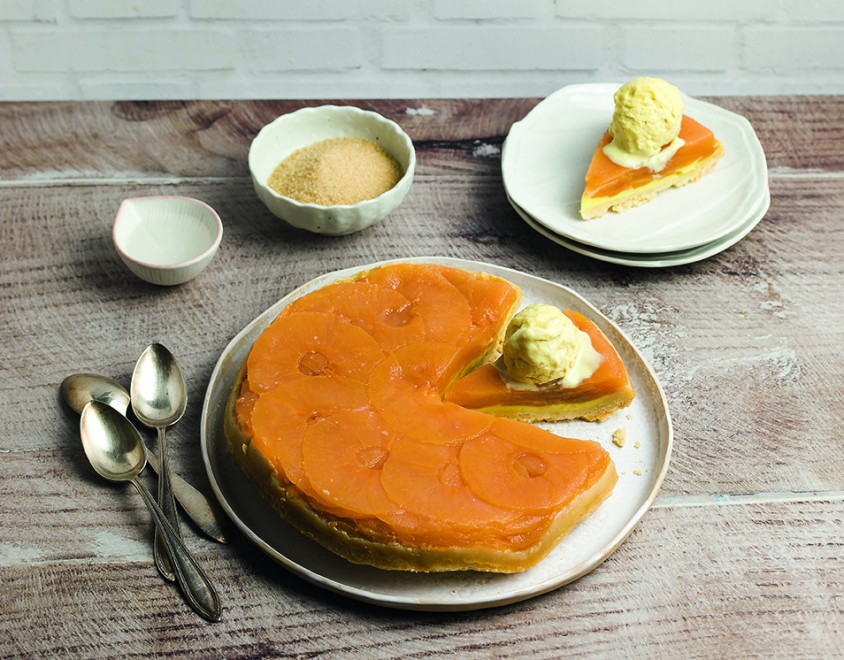 Crostata di mele alla sambuca