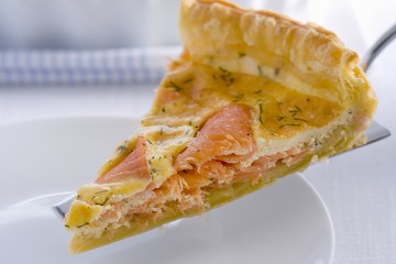 Quiche al salmone