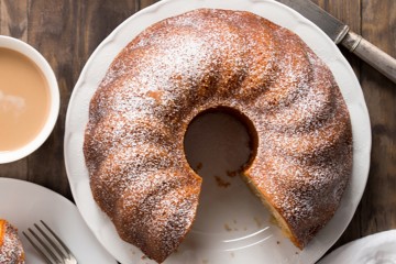 Ciambellone al caff&egrave; senza latte