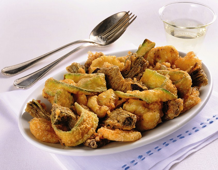 Fritto misto alla romana 