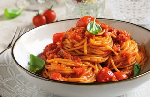 Spaghetti pomodoro e &lsquo;nduja