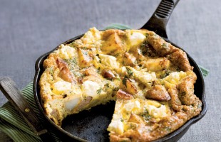 Frittata di patate e salsiccia