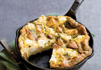 Frittata di patate e salsiccia