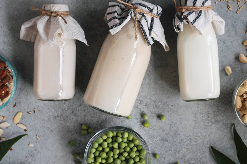 Il latte? Si fa con i piselli
