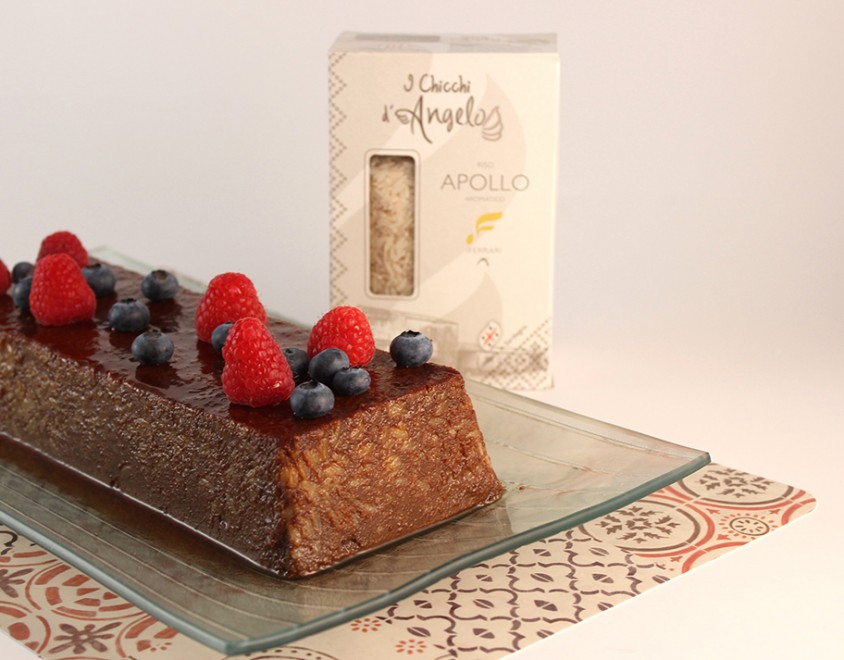 Budino di riso senza lattosio