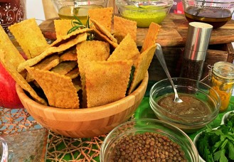 Crackers alle lenticchie