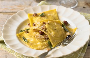 Ravioli taleggio e pere