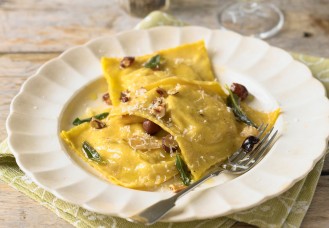 Ravioli taleggio e pere