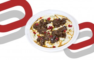 Risotto speziato con stracotto di cervo