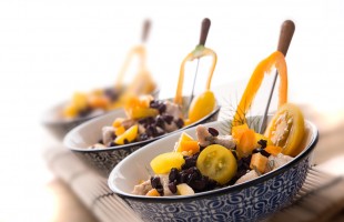 Riso venere di giallo vestito 