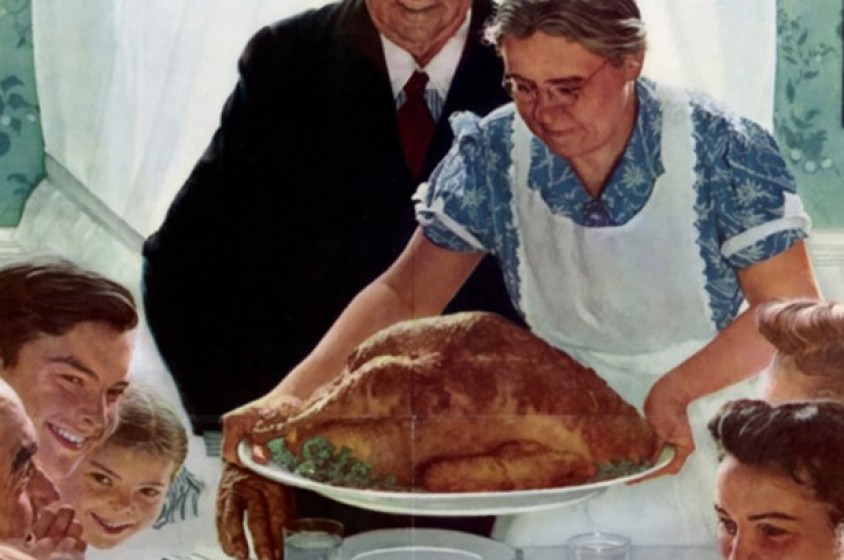 La tavola del Thanksgiving