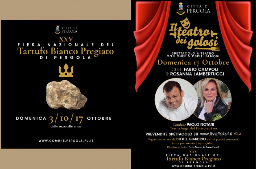 Fabio Campoli alla Fiera Nazionale del Tartufo