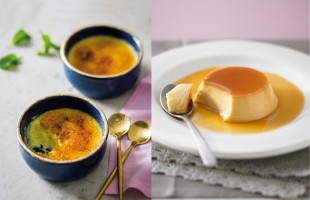 Cr&egrave;me caramel vs cr&egrave;me br&ucirc;l&eacute;e
