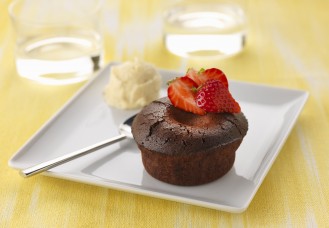 Tortini cioccolato e fragole