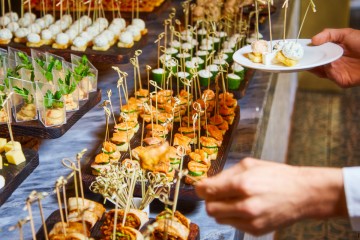 Il momento del buffet