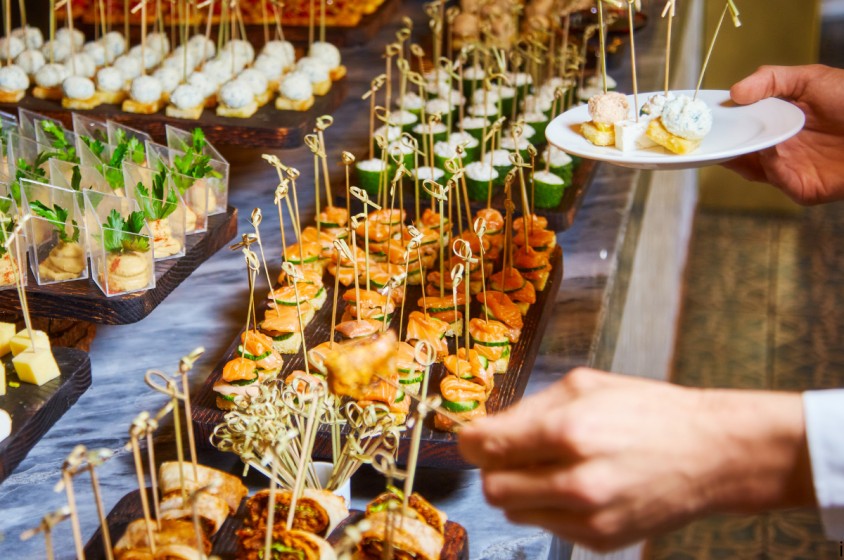 Il momento del buffet