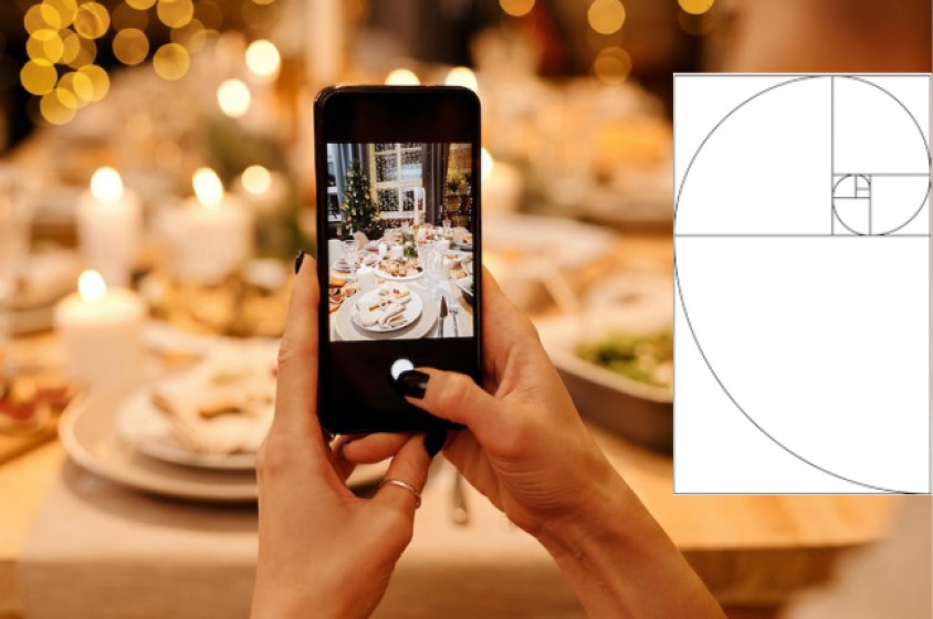 Food photography e sezione aurea