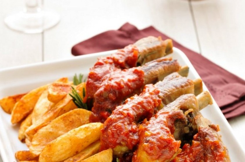 Ribs alla birra ed erbe