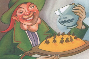 Gioppino: polenta e vino 