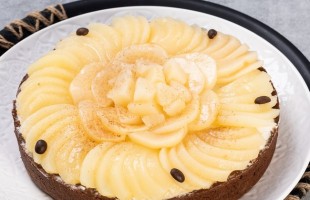 Crostata ricotta, pere e caff&egrave;