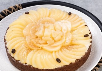 Crostata ricotta, pere e caff&egrave;