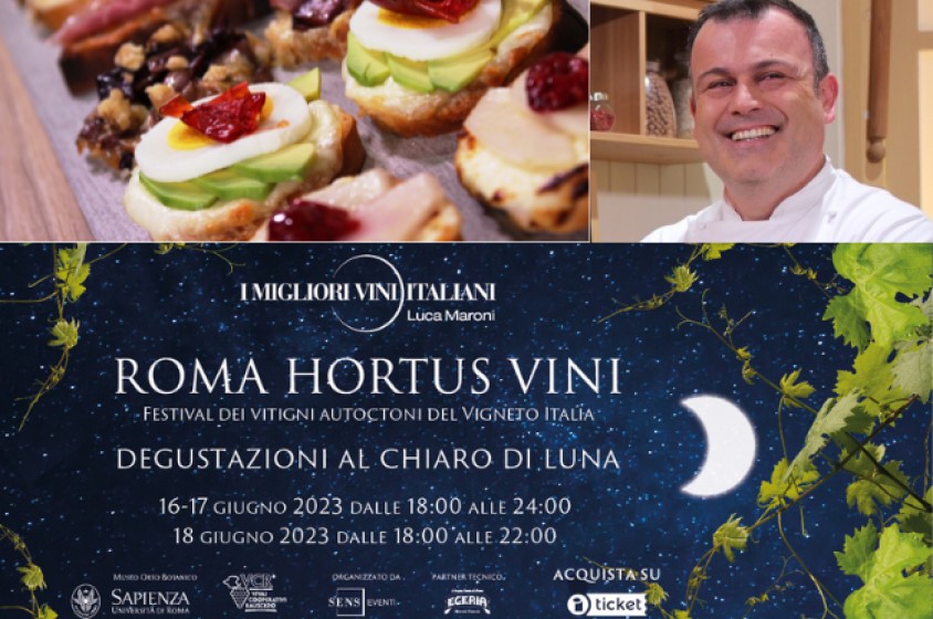 Fabio Campoli a Roma Hortus Vini 2023