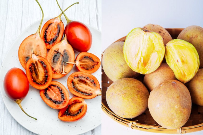 Tamarillo & Sapodilla