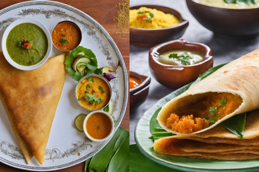 Dosa, le cr&ecirc;pes indiane