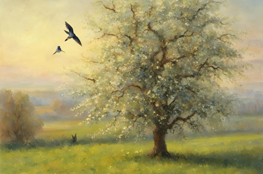 Il vecchio pero e la rondine