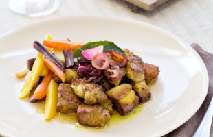 Bocconcini di vitello al caff&egrave; e curry