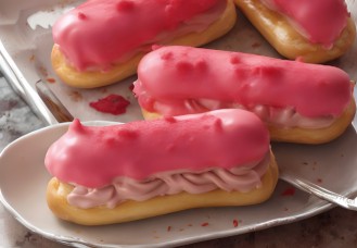&Eacute;clair ruby ai frutti di bosco