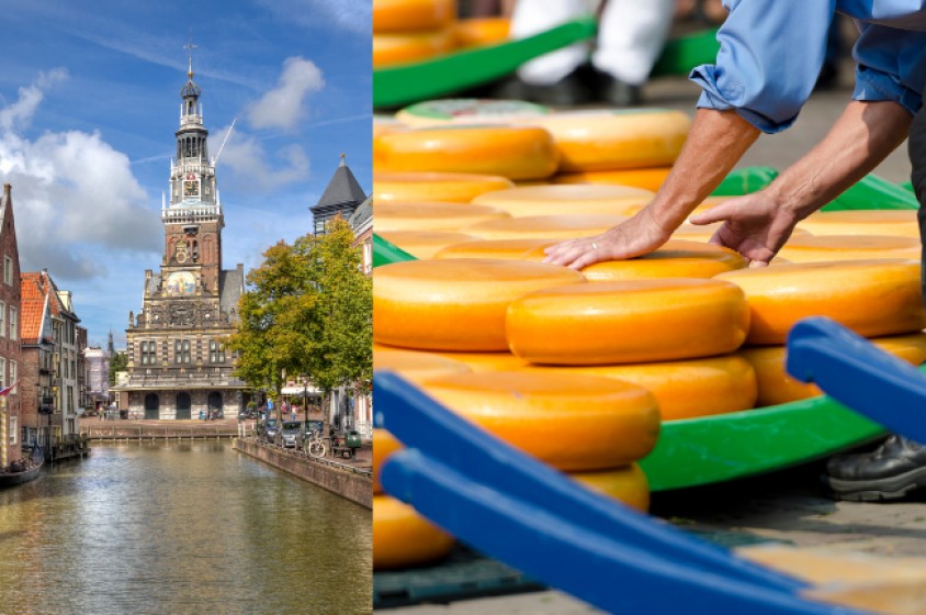 Il turismo del formaggio ad Alkmaar