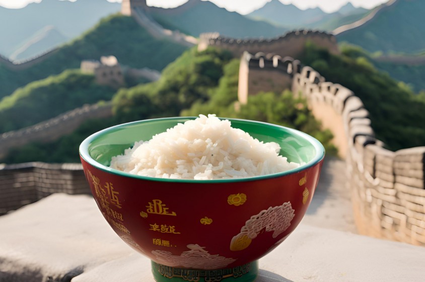 Il riso nella Grande Muraglia