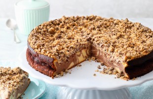 Cheesecake capovolta