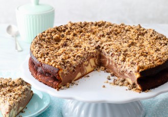 Cheesecake capovolta