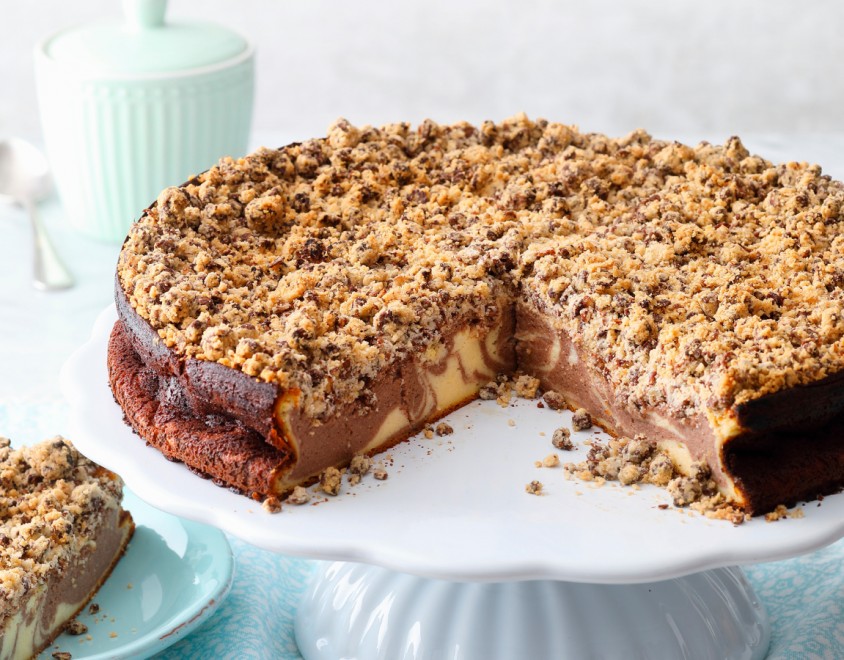 Cheesecake capovolta