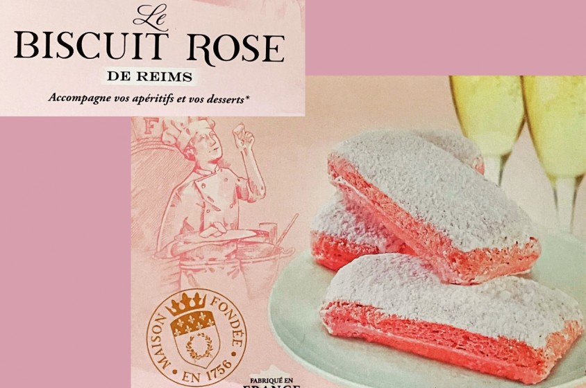 Il biscotto rosa di Reims